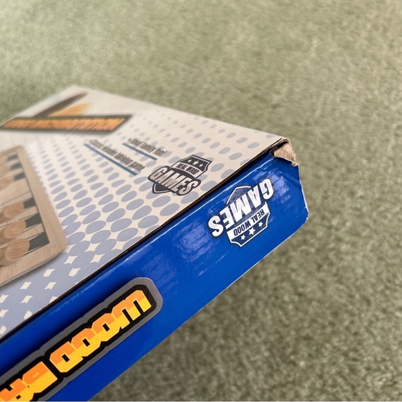 NEW Wood Backgammon Board Game - Picture 4 of 6